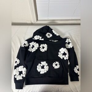 Black and White Graphic Hoodie